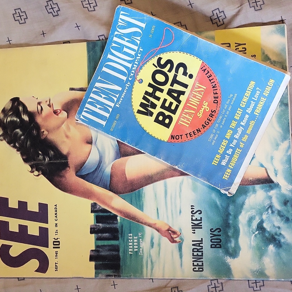 Vintage 1940s Magazines 1 Magazine 1 Teen Digest